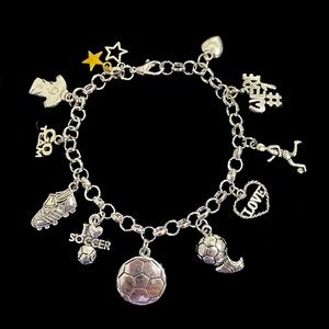 Soccer Charm Bracelet